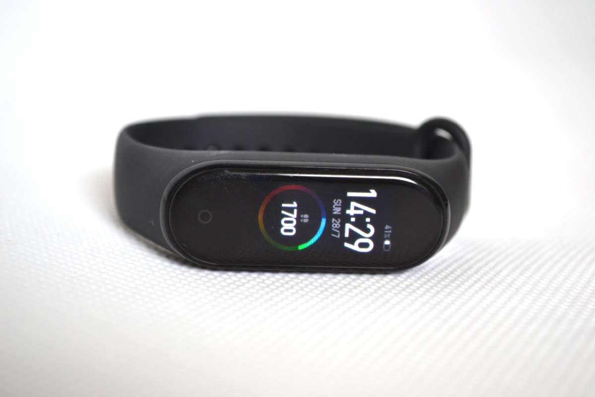 Mi Band 4 recenzia_displej